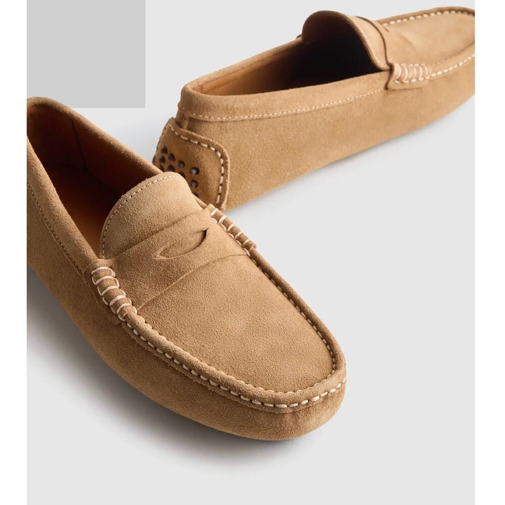 DONALD J. PLINER Varran Suede Driving Loafer Size 13